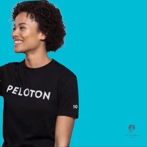 Peloton Women’s Black Official ‘100 Century Club’ T Shirt Size S